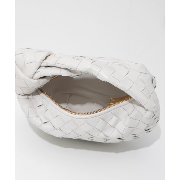 Bottega Veneta Leather Gift Bag White - Picture 9 of 12